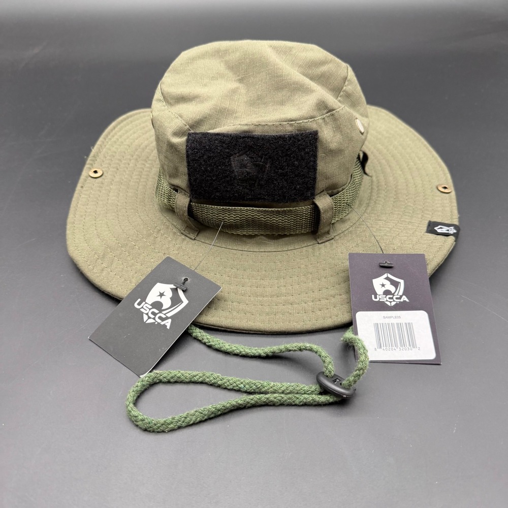 USCCA Boonie Hat Mens OSFM Olive Green NWT Tactical Ripstop Sun Bucket Hat